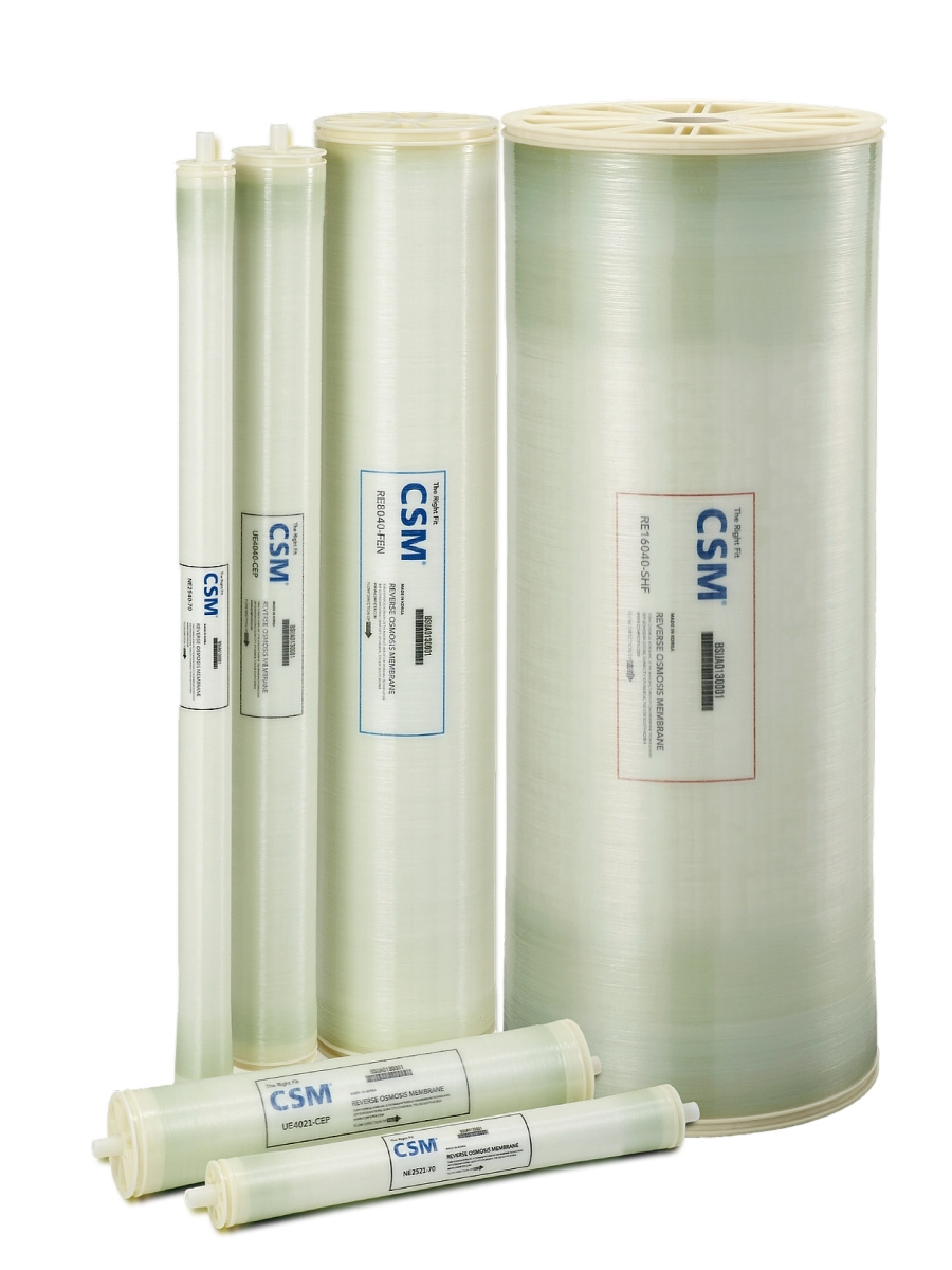 Промышленная мембрана CSM 1700 GPD/85-95%, NE 4040-90 нанофильтрационная для воды